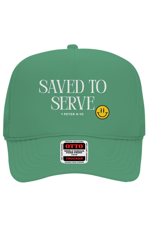 Saved to Serve Trucker Hat