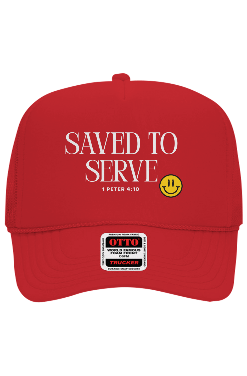 Saved to Serve Trucker Hat