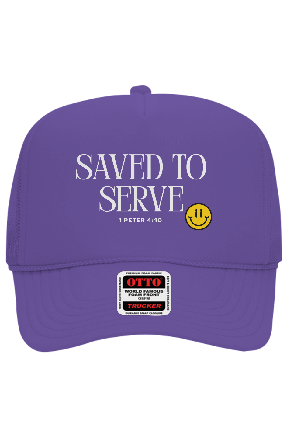 Saved to Serve Trucker Hat