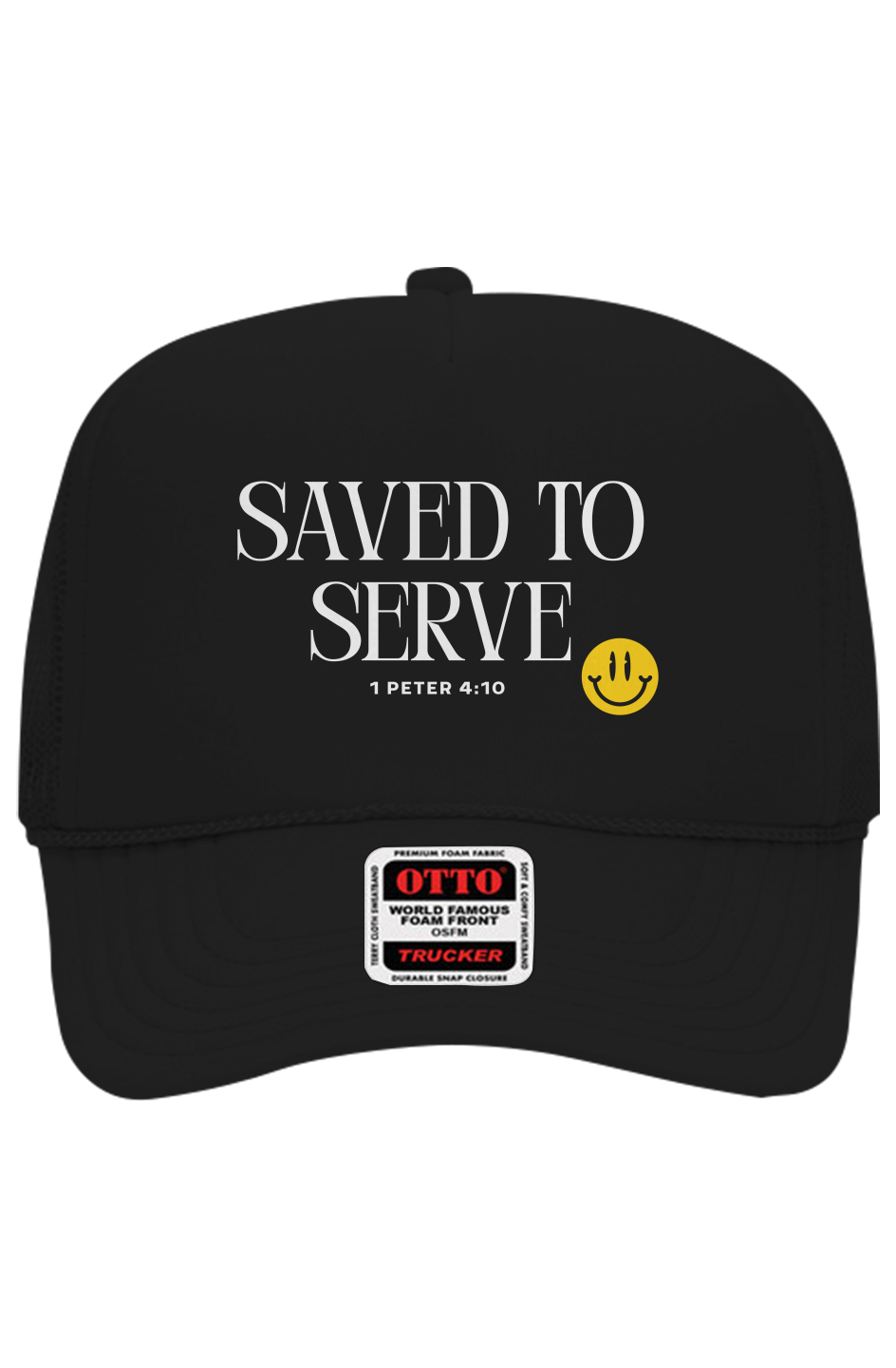 Saved to Serve Trucker Hat