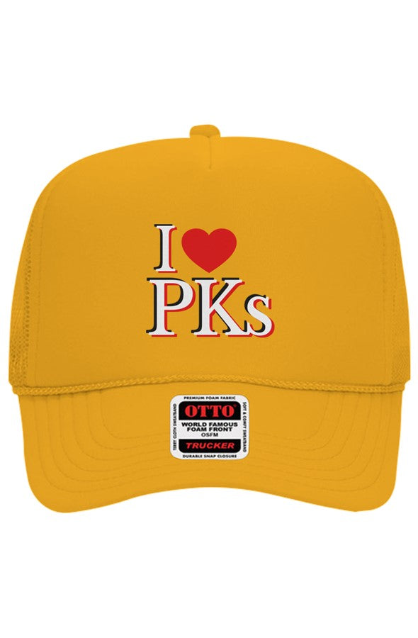 I Love PKs Trucker Hat