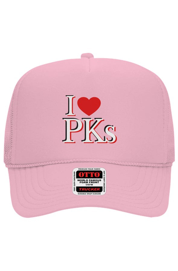 I Love PKs Trucker Hat